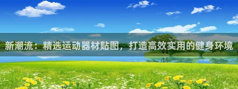 凯捷体育集团E.ON：新潮流：精选运动器材贴图，打造高效实用