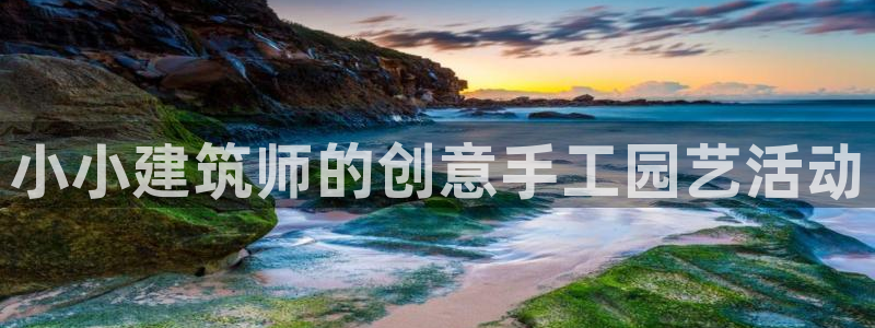 凯捷体育代理：小小建筑师的创意手工园艺活动